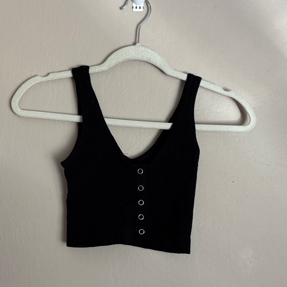 Urban Outfitters Tops - Out from Under Black Sleeveless Buttoned Women's Top size XS/S